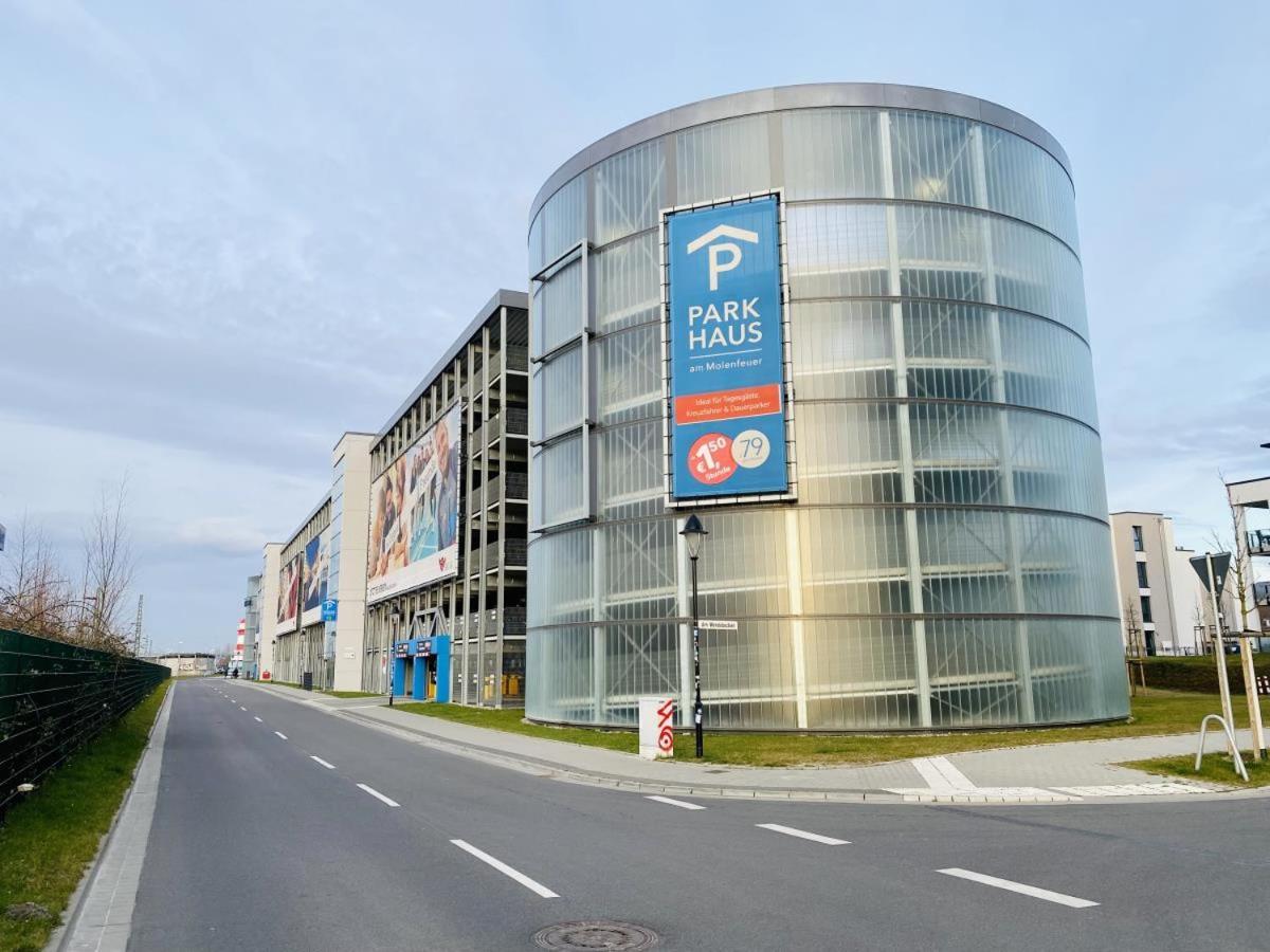 Blaue Koje Daire Rostock Dış mekan fotoğraf