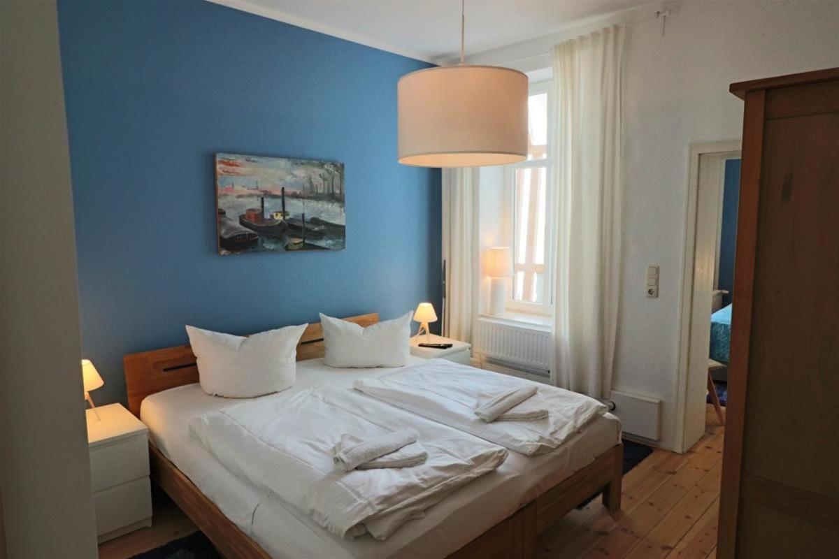 Blaue Koje Daire Rostock Dış mekan fotoğraf