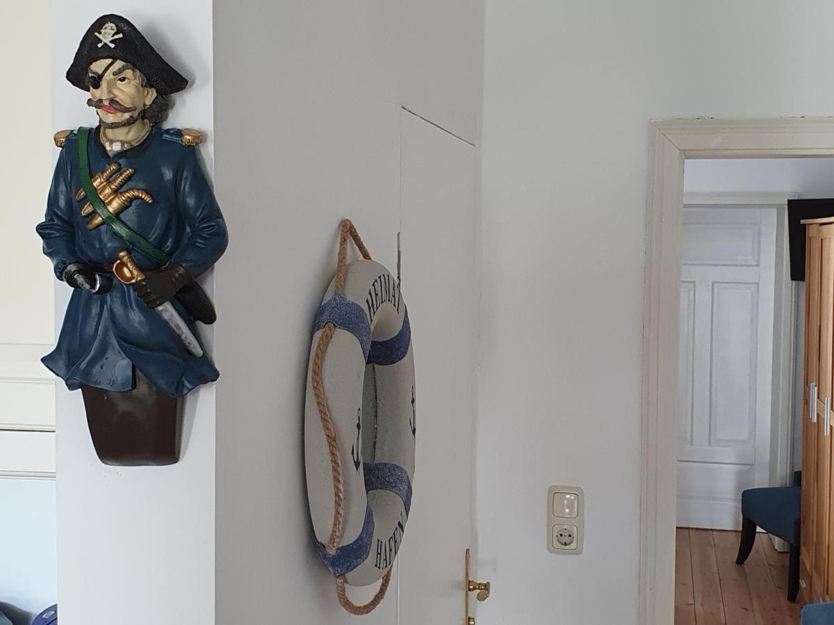 Blaue Koje Daire Rostock Dış mekan fotoğraf