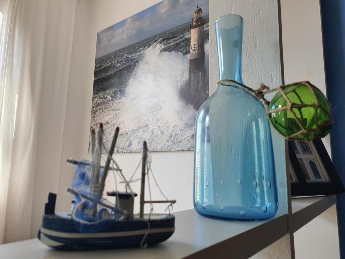 Blaue Koje Daire Rostock Dış mekan fotoğraf